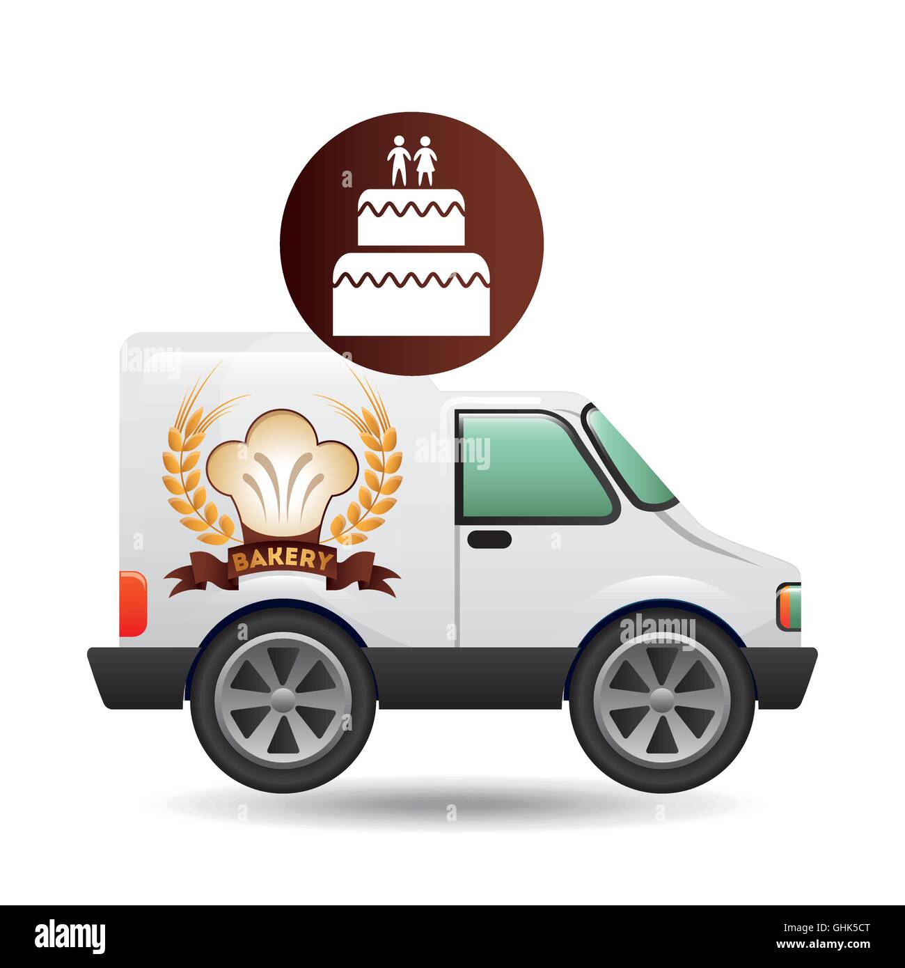 transport of wedding cake Stock Vector Image amp Art Alamy