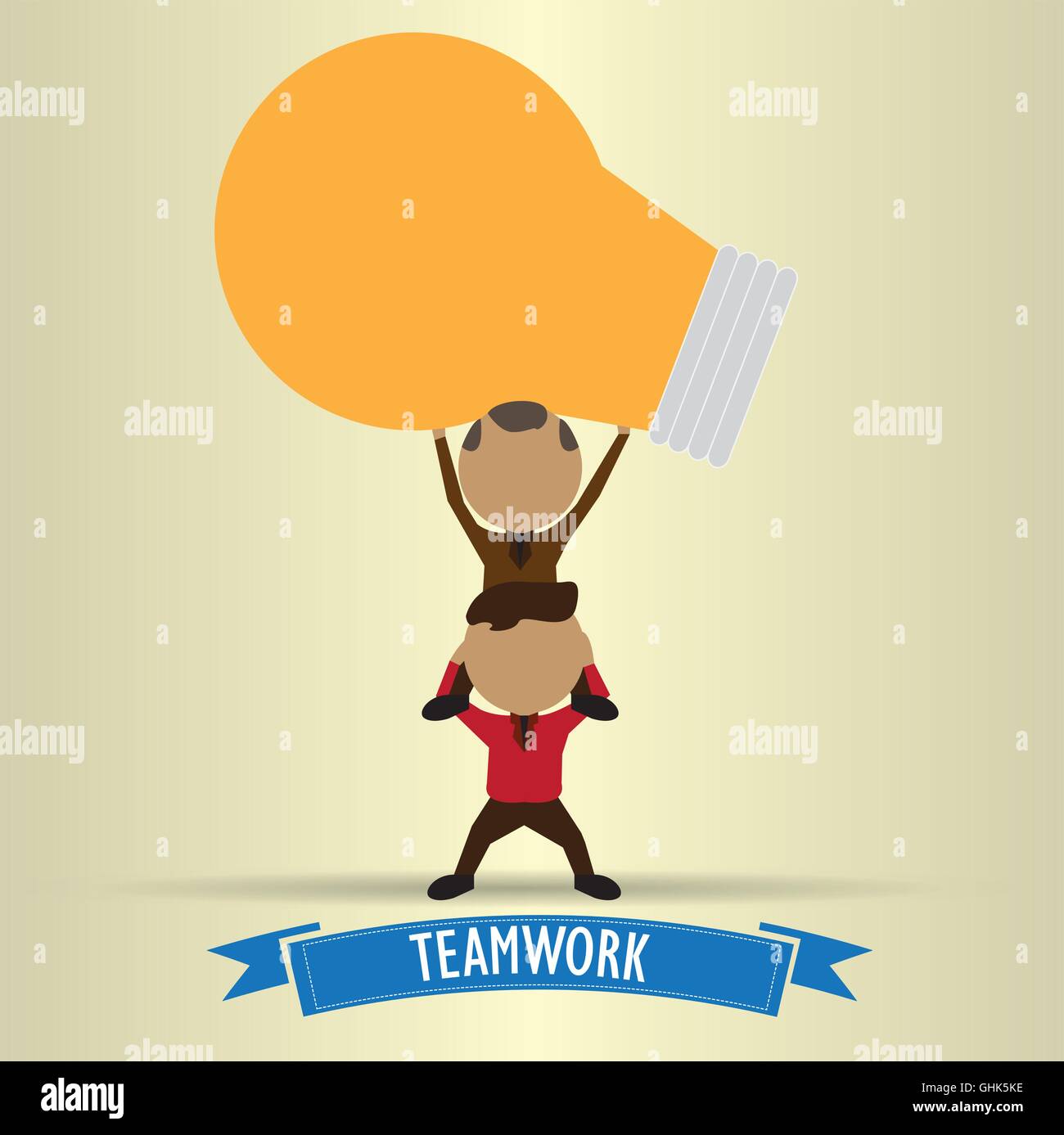 Business teamwork concept design, Vector illustration Stock Vector ...