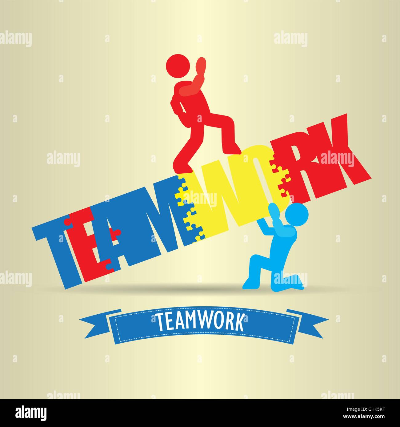 Business teamwork concept design, Vector illustration Stock Vector ...