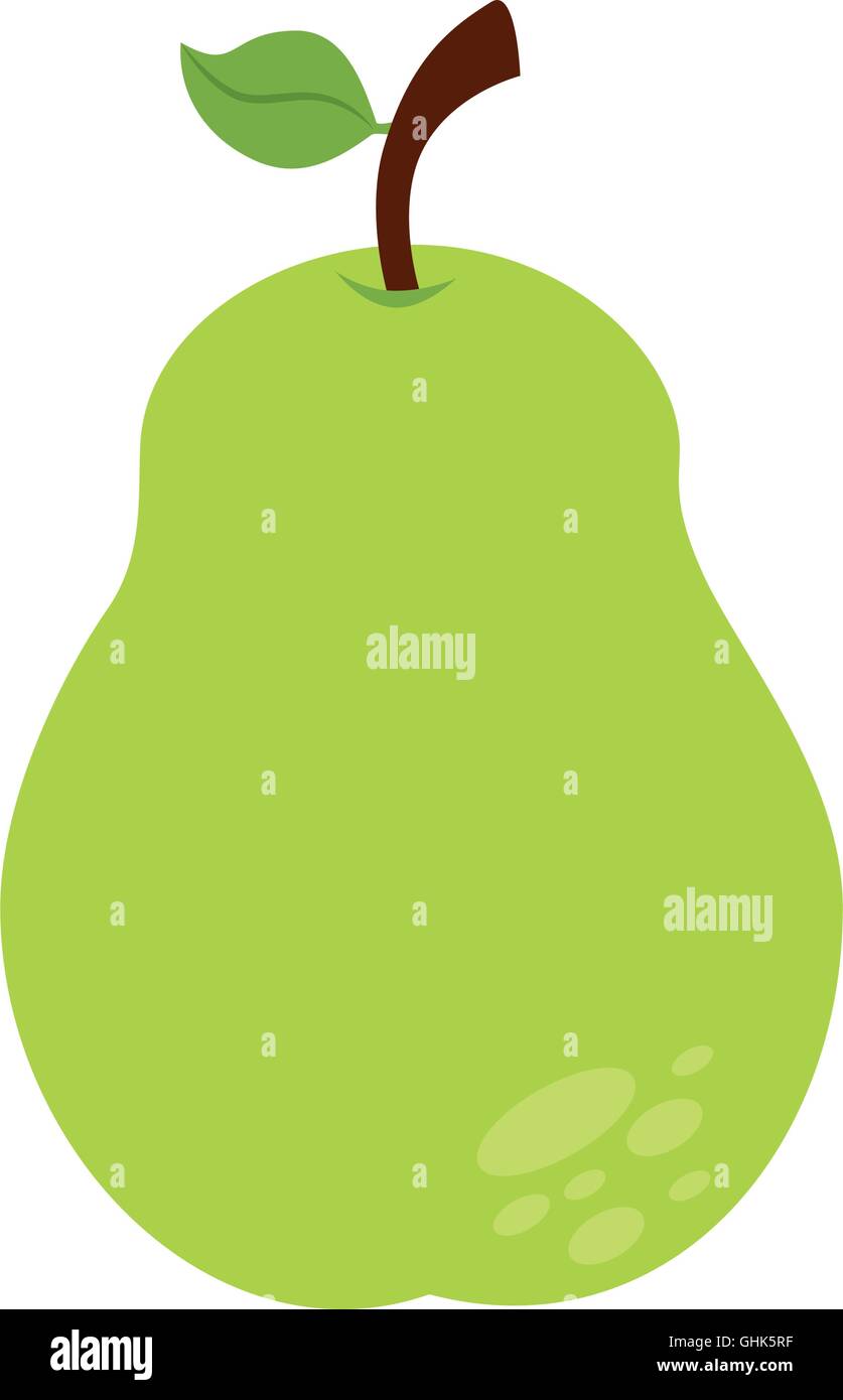 pear fruit food icon vector graphic Stock Vector Image & Art - Alamy