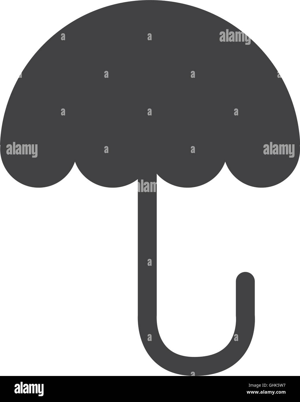 umbrella weather rain icon vector graphic Stock Vector Image & Art - Alamy