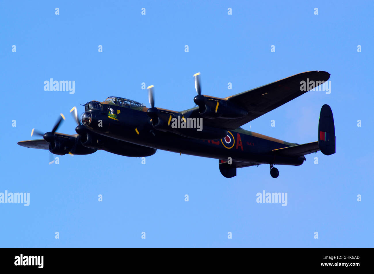 Avro Lancaster PA474 Thumper at Southport Air Show Stock Photo Alamy
