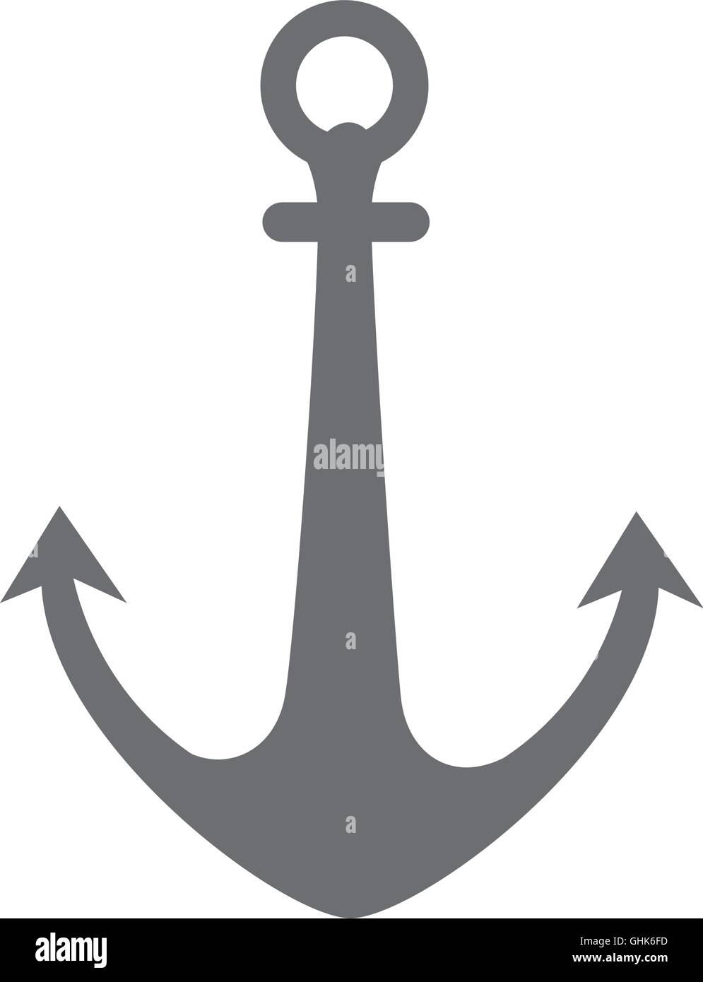 anchor ocean hook icon vector graphic Stock Vector Image & Art - Alamy