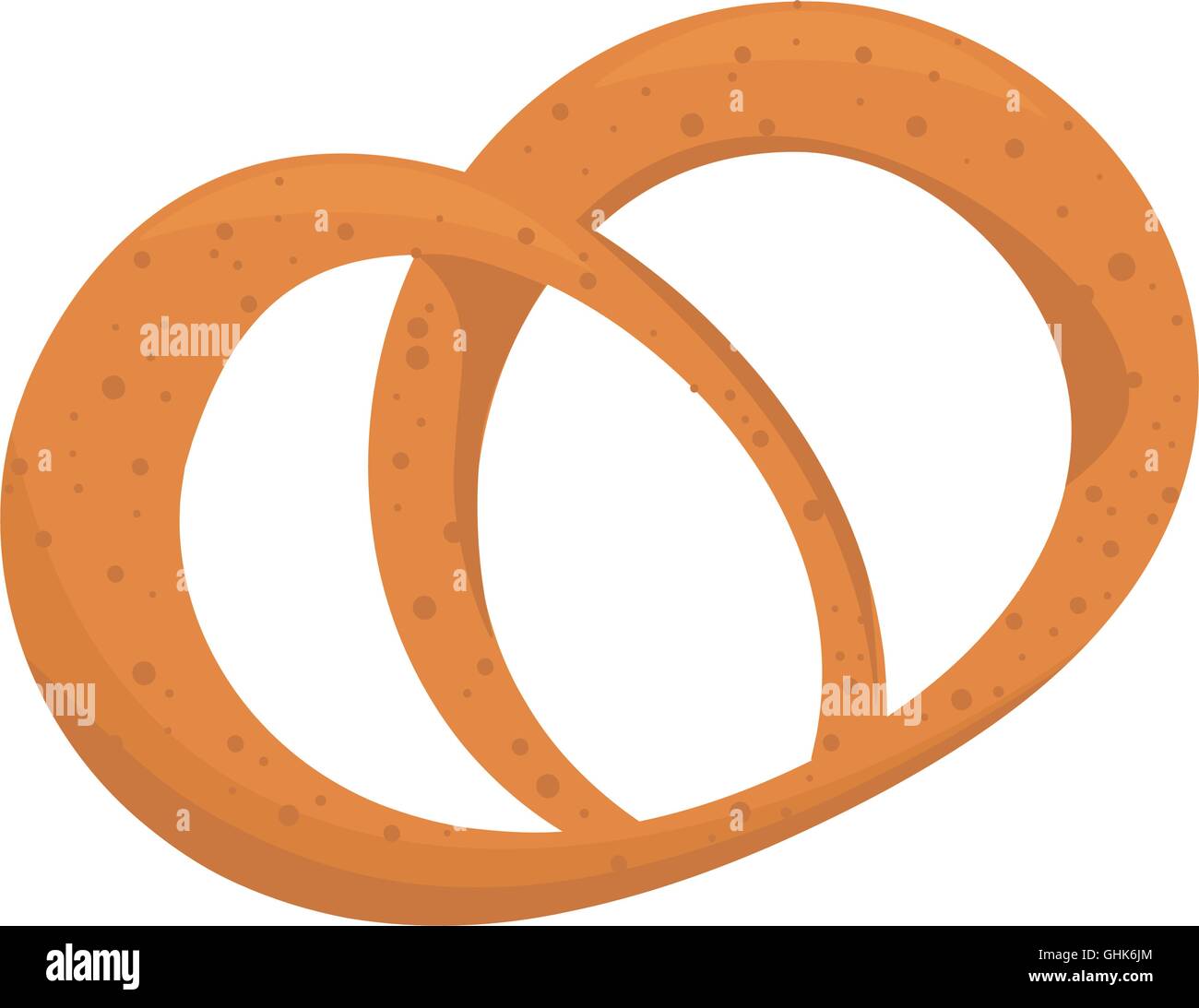 bakery bread pretzel icon vector graphic Stock Vector Image & Art - Alamy
