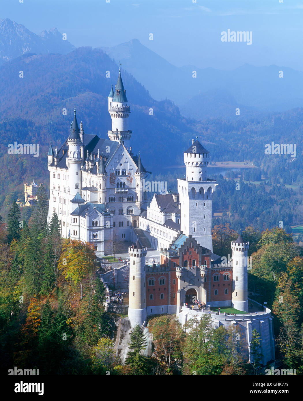 Neuschwanstein Castle, Bavaria, Germany Stock Photo