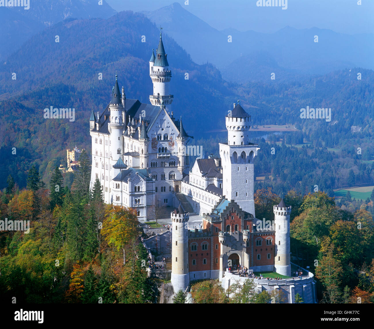 Neuschwanstein Castle, Bavaria, Germany Stock Photo