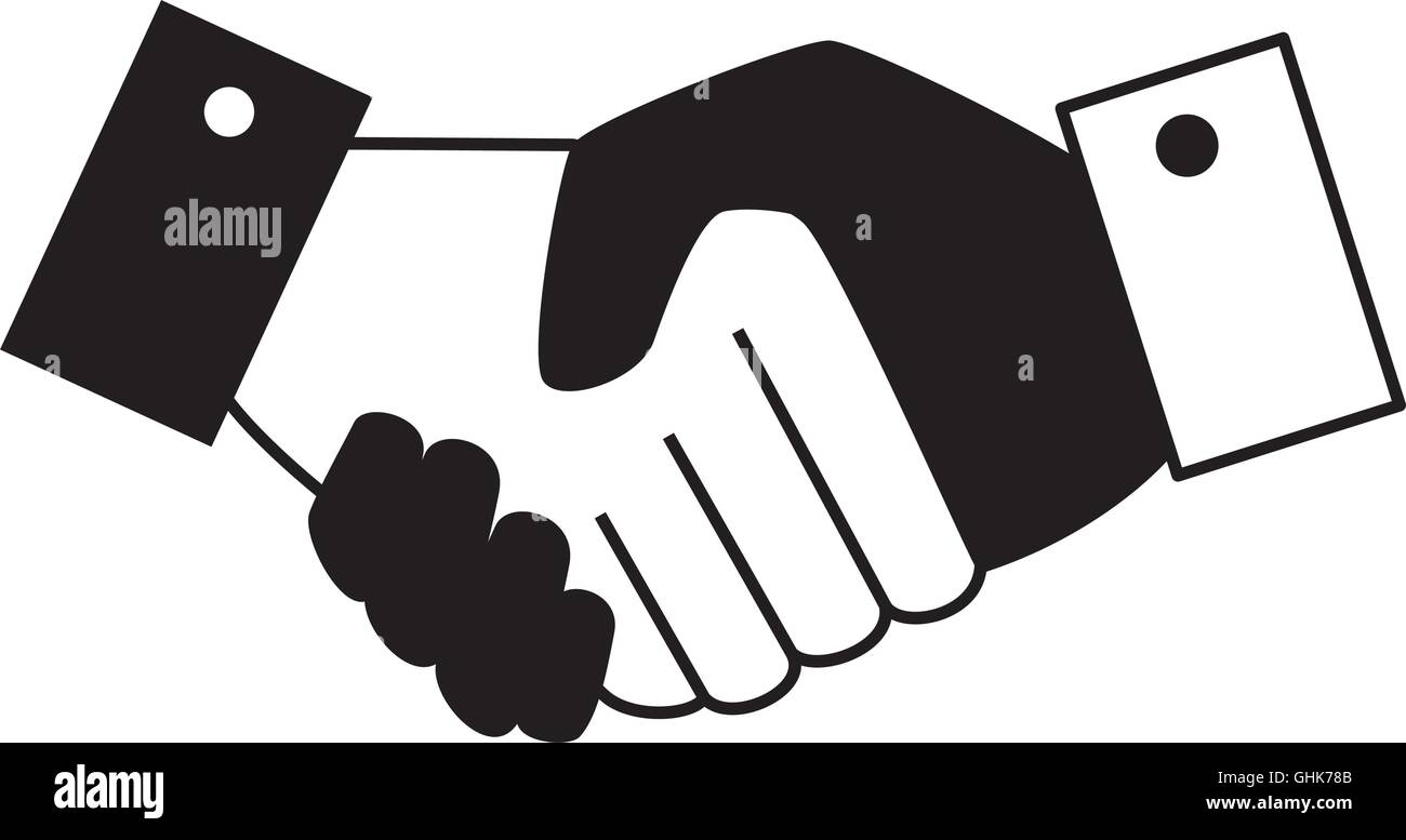 handshake deal business icon vector graphic Stock Vector Image & Art ...