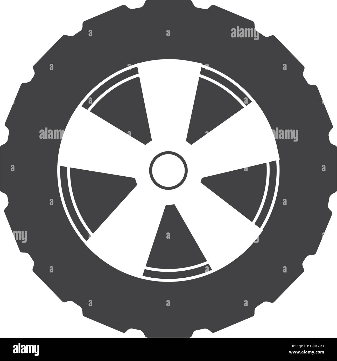 tire wheel car rim vector graphic icon Stock Vector Image & Art - Alamy