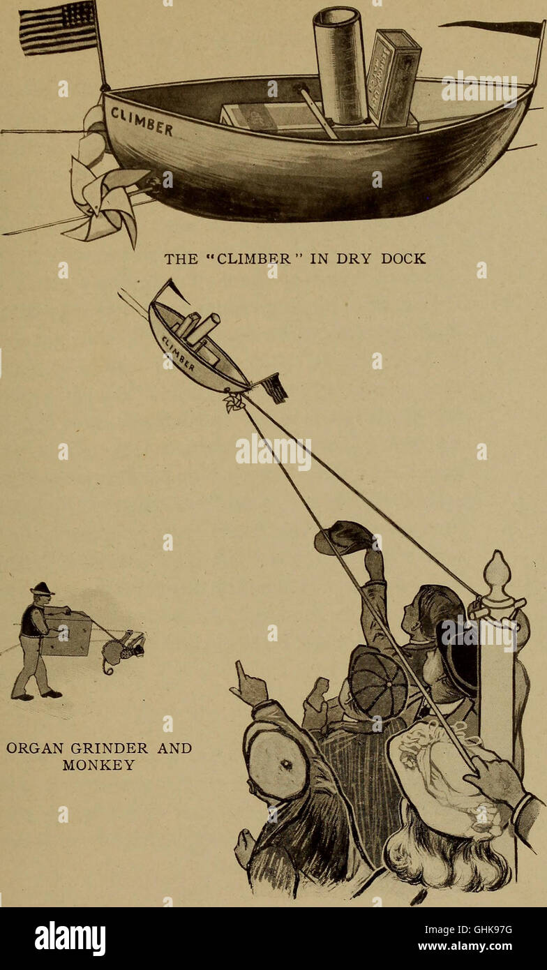 New games and amusements for young and old alike (1905) Stock Photo