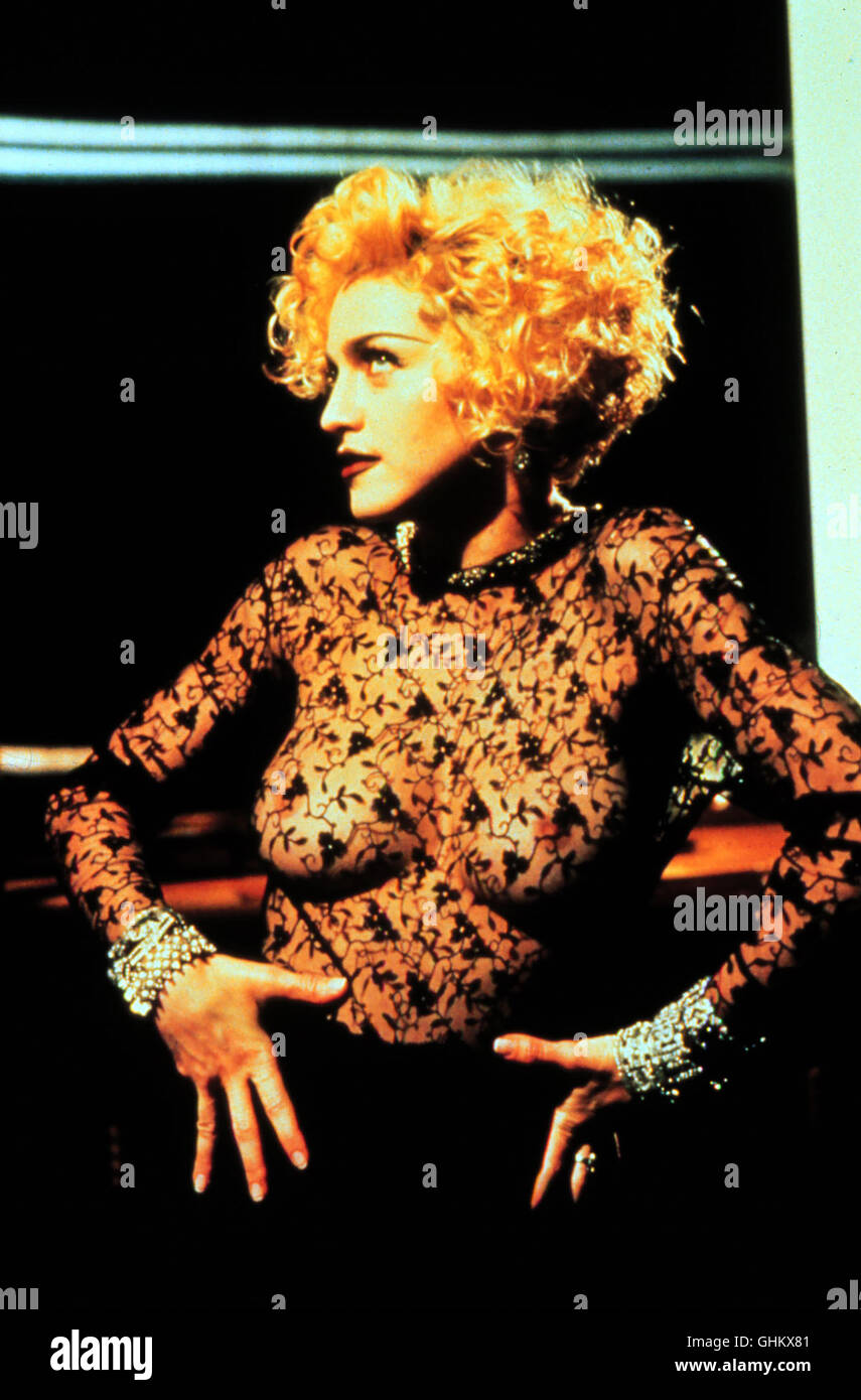 Konzertmitschnitt der 1990er Welttournee des Popstars MADONNA, zugleich Versuch, das Privatleben der Sängerin als Fortführung ihrer Bühnenexistenz zu deuten. Regie: Alek Keshishian aka. In Bed With Madonna - Truth or Dare Stock Photo