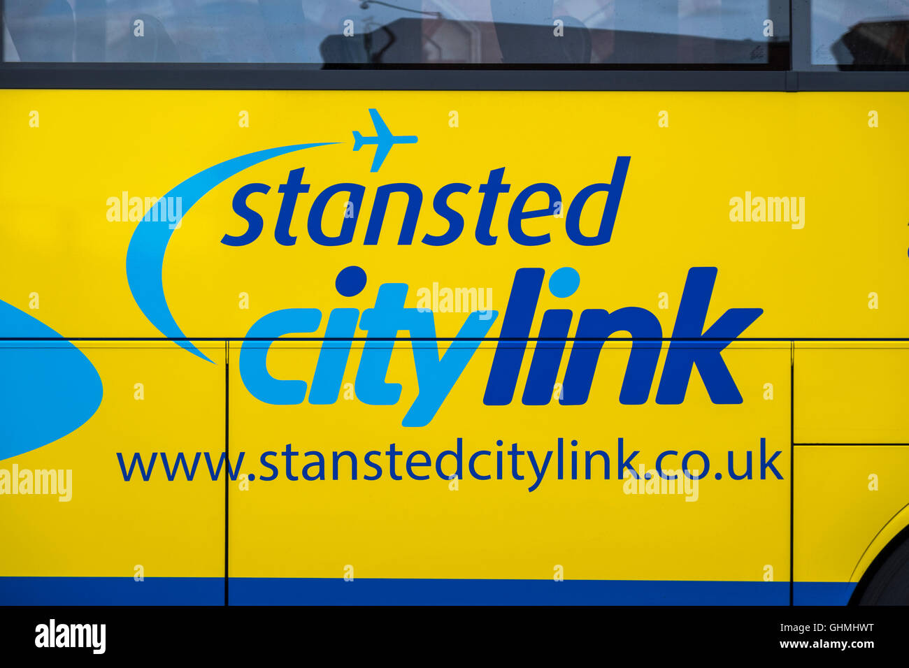 Stansted CityLink Express, London, England, U.K. Stock Photo