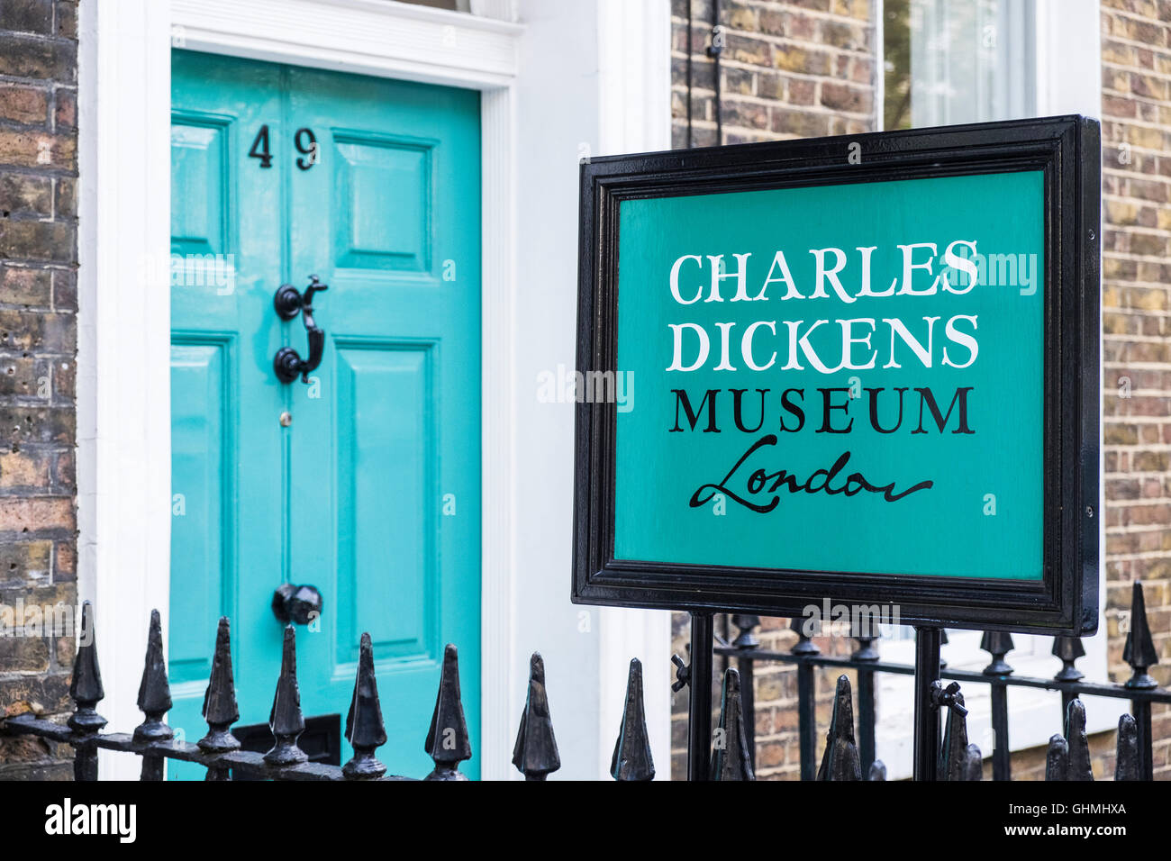 Charles Dickens Museum, London, England, U.K. Stock Photo