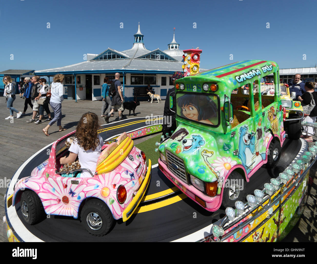 Carousel and Penny Arcade at the end of the pier, North Parade