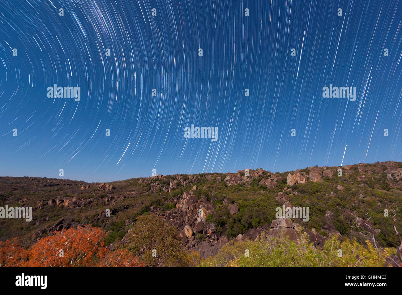 Vista star trails hi-res stock photography and images - Alamy