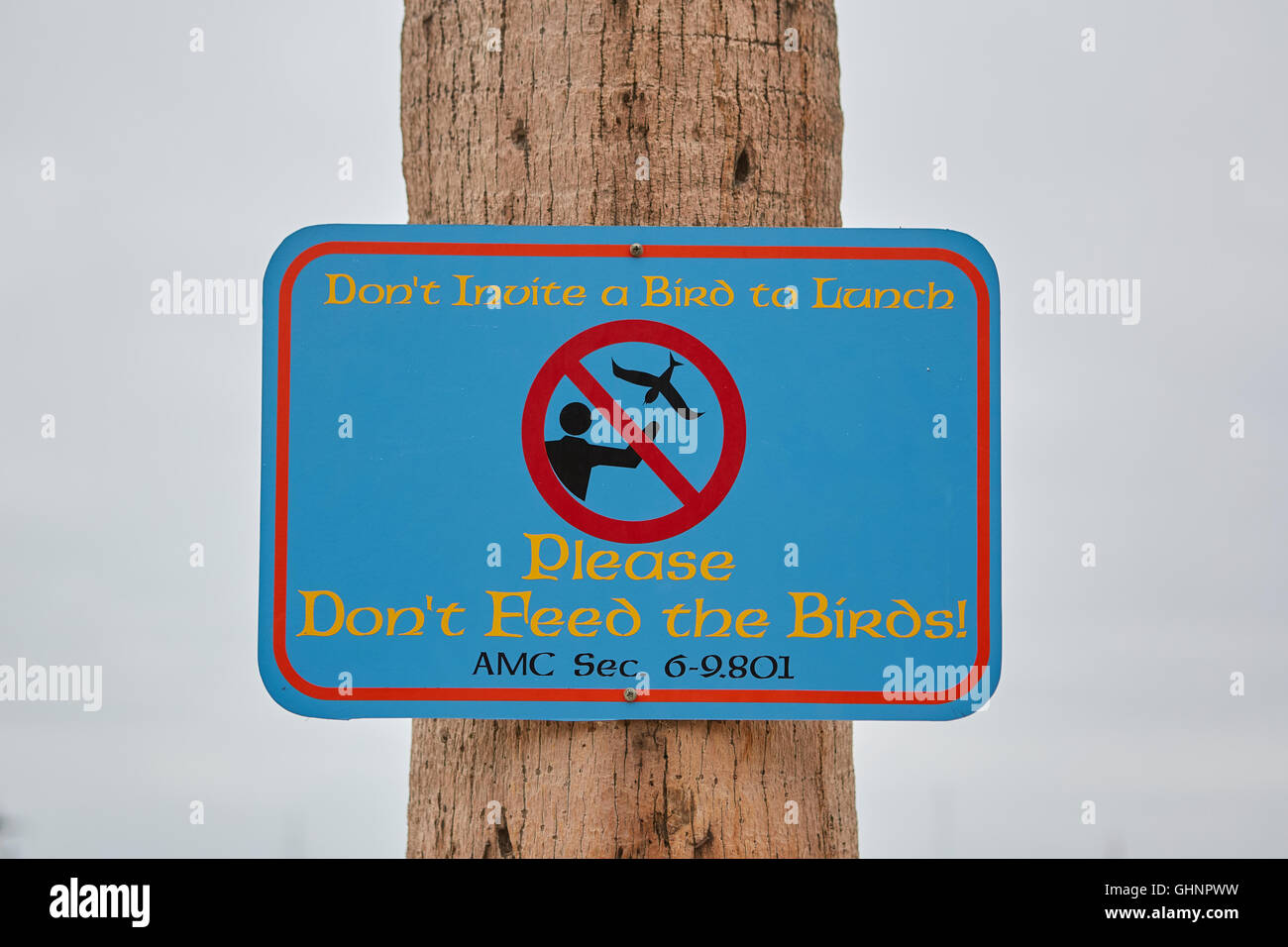 Feed the birds sign hi-res stock photography and images - Alamy
