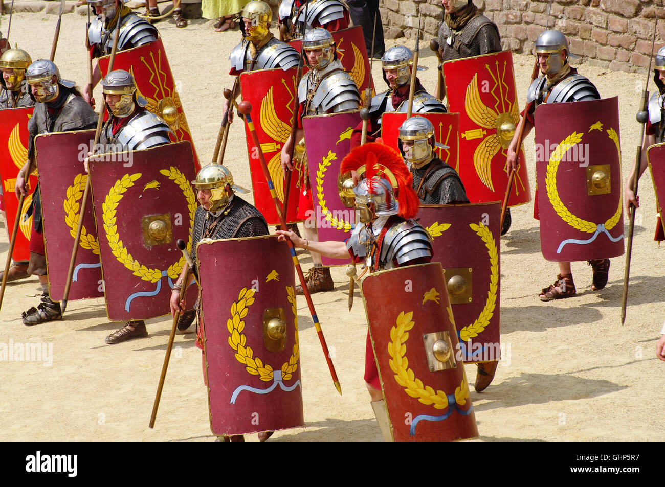 Chester Roman Event Stock Photo - Alamy