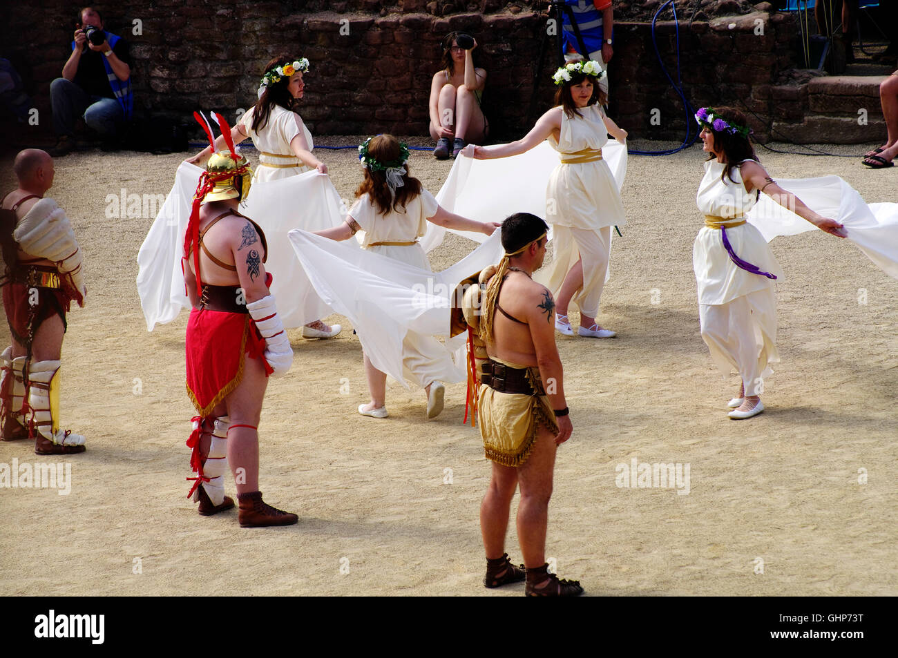 Roman Style Events Chester Roman Event Stock Photo - Alamy