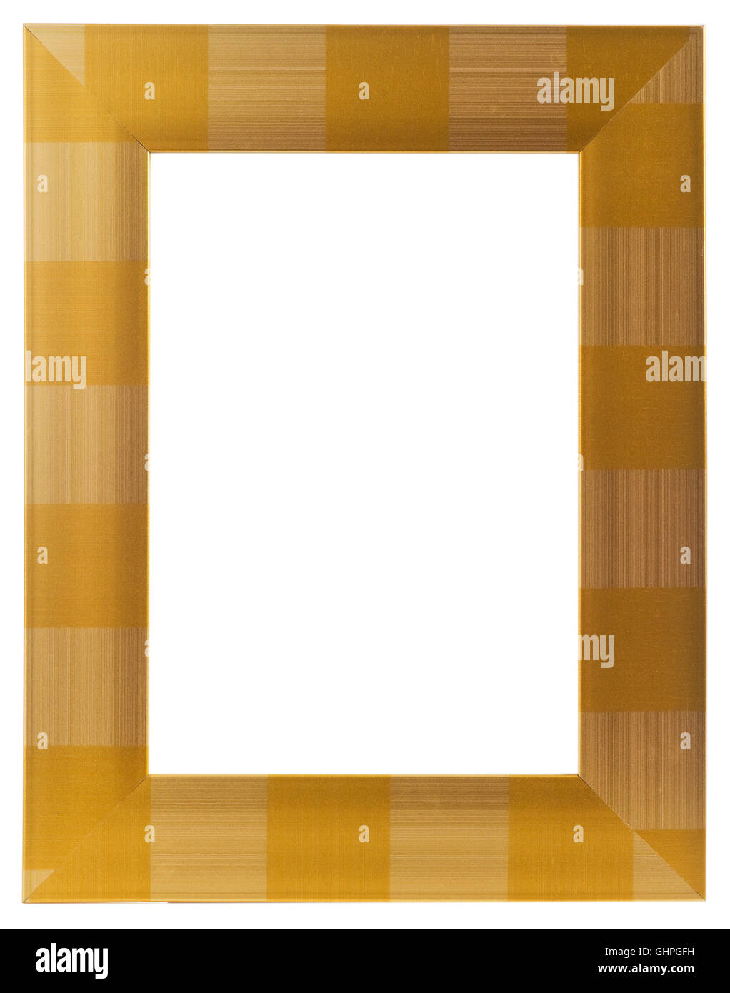 Wooden frame isolated on white background Stock Photo - Alamy