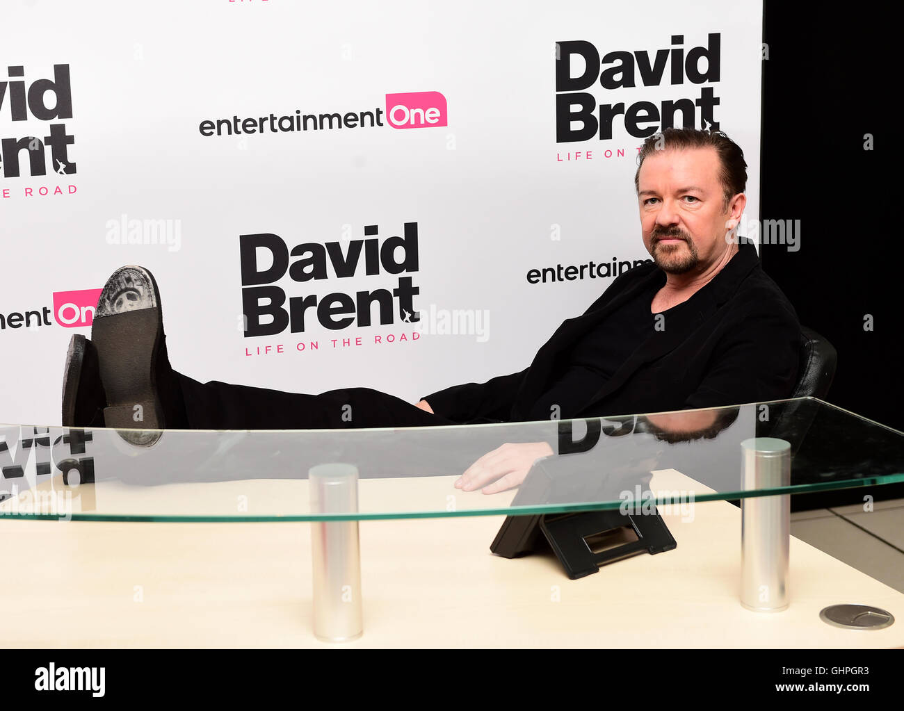 Ricky Gervais attending the world premiere of David Brent: Life On The