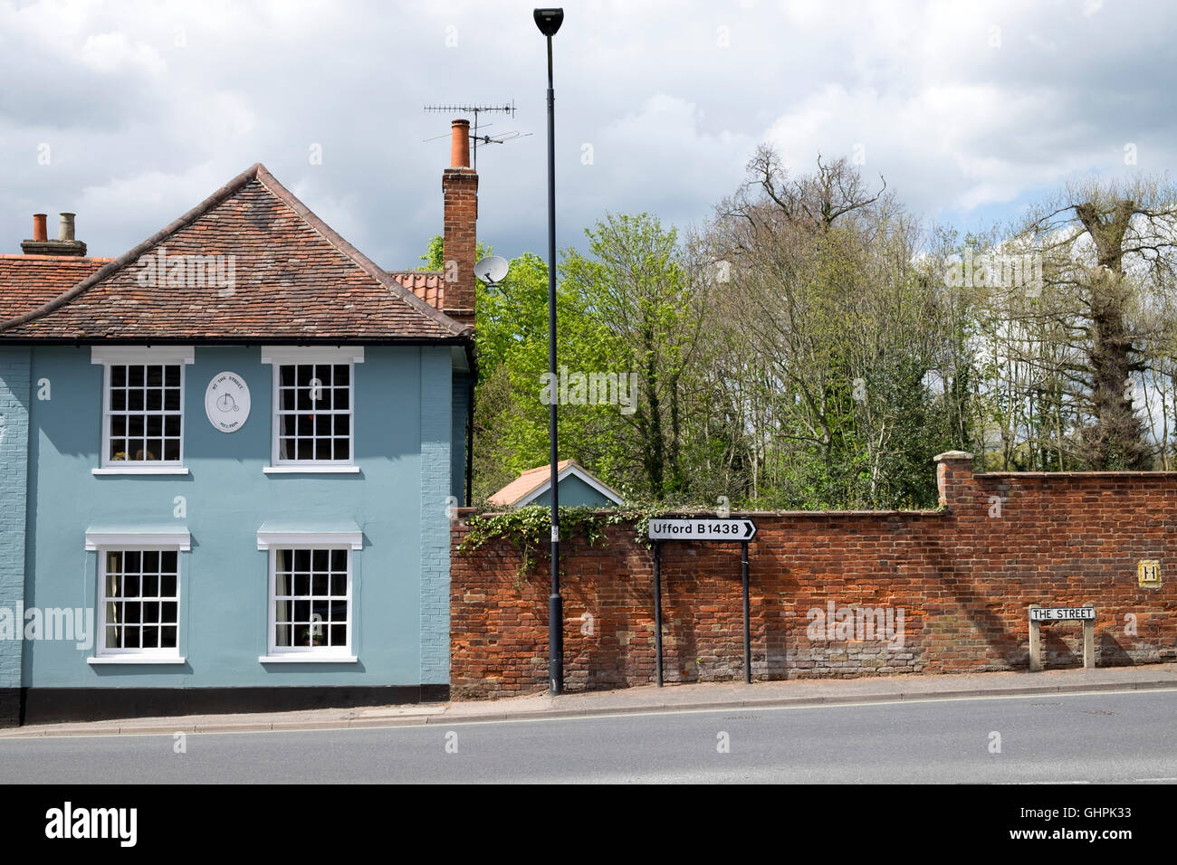 The Street, Melton, Suffolk, UK Stock Photo Alamy