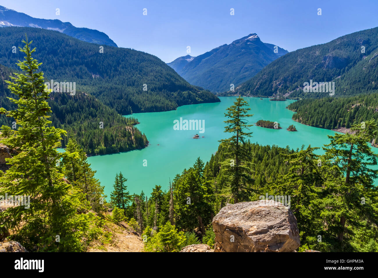 Ross lake diablo lake hires stock photography and images Alamy