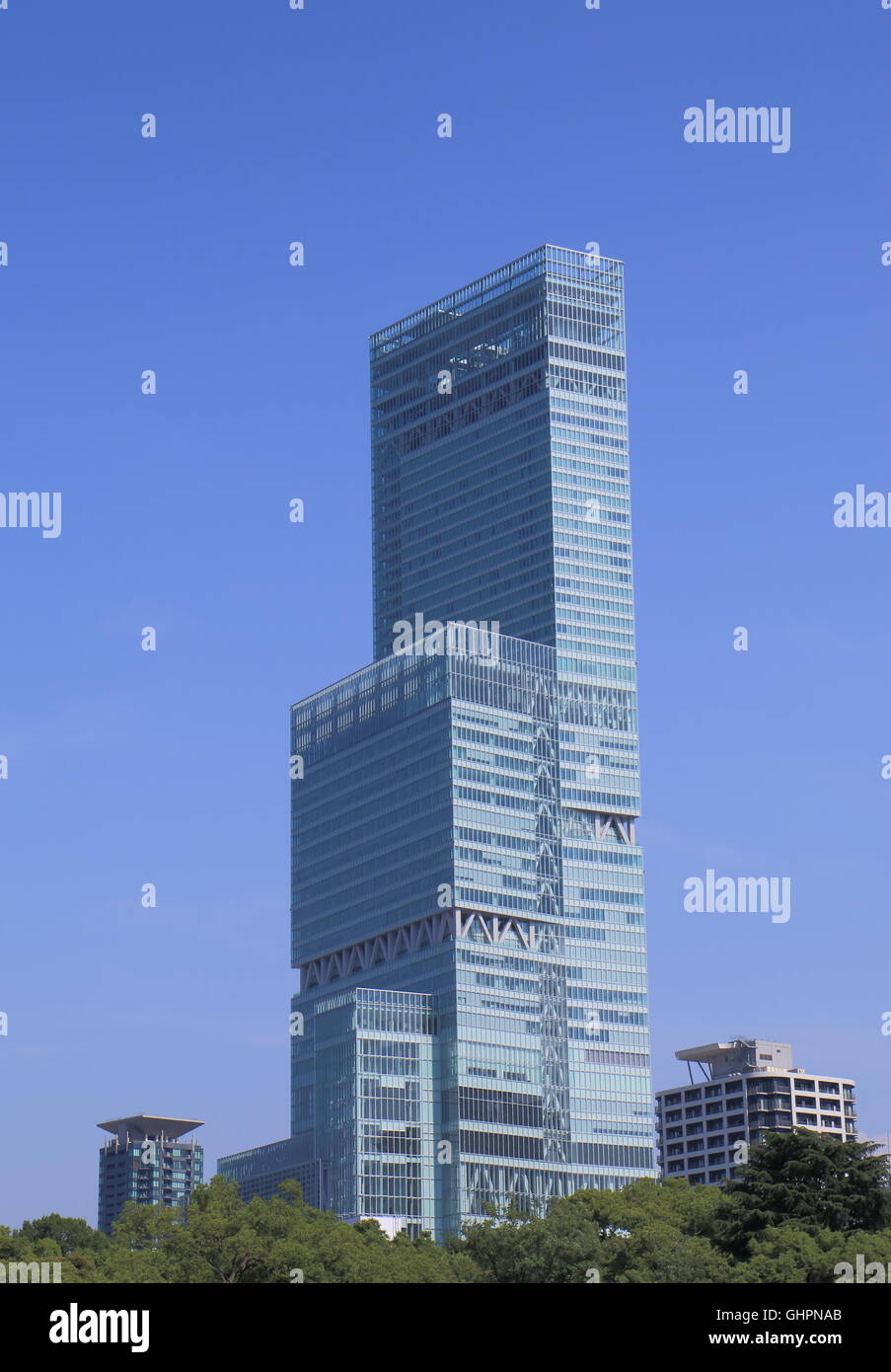 Abeno Harukas building in Tennoji Osaka Japan,a multipurpose
