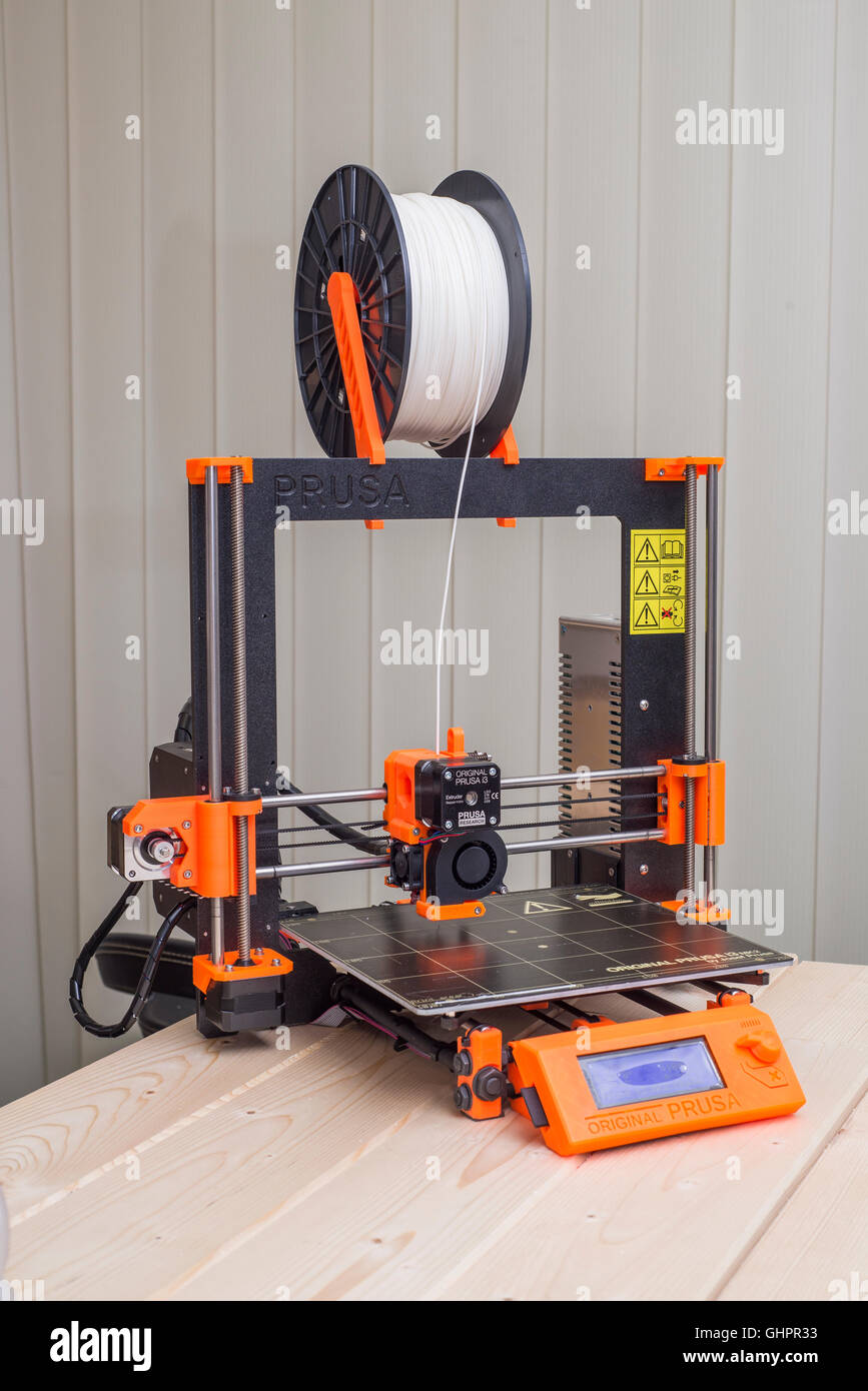 3d printer from josef prusa hi-res stock photography and images - Alamy