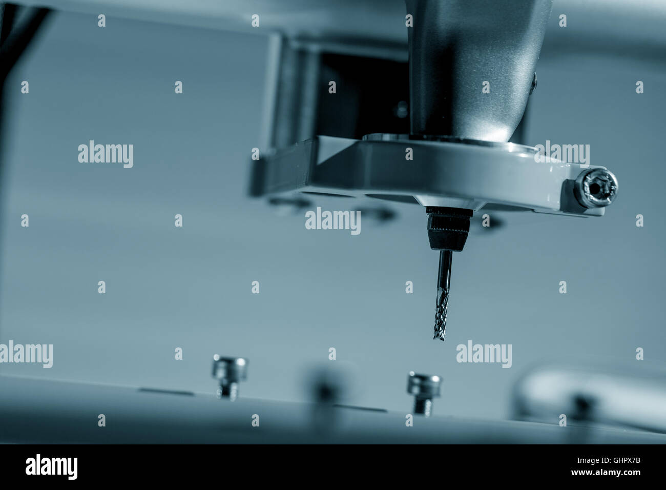 cutters on CNC machine Stock Photo Alamy