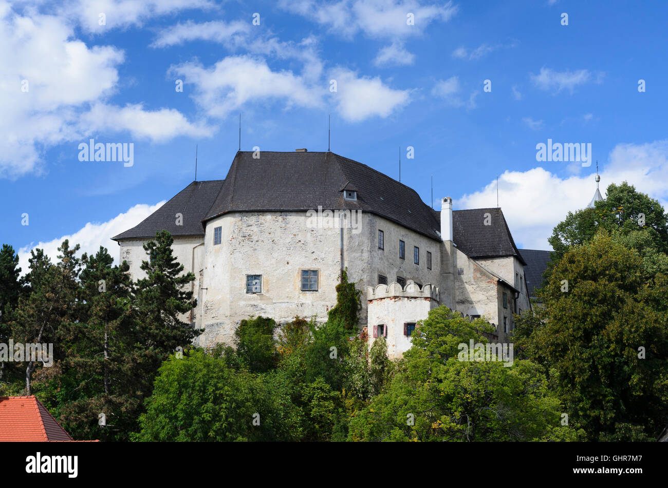 Albrechtsberg an der Großen Krems: Castle, Austria, Niederösterreich, Lower Austria, Waldviertel Stock Photo