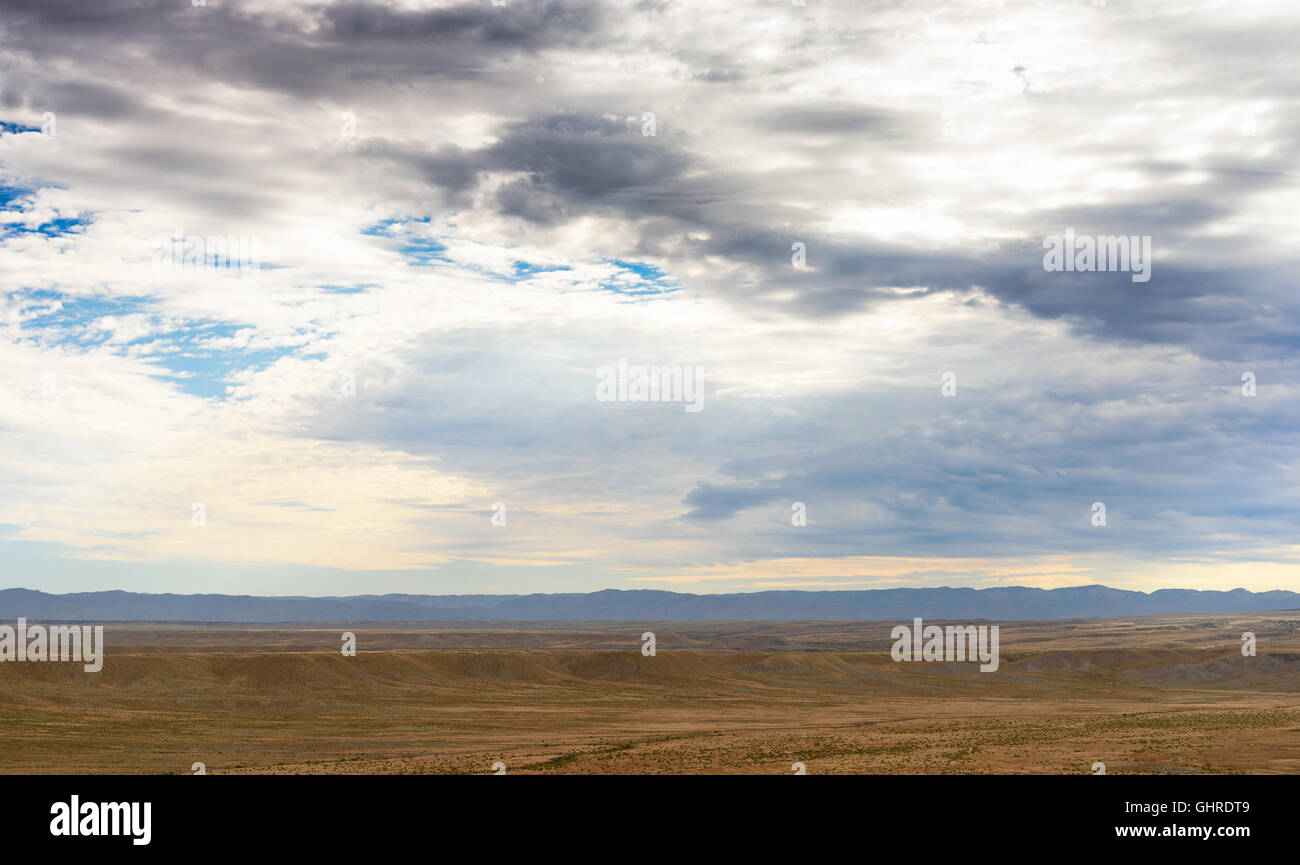 Vast wide open spaces of Utah, USA. Stock Photo