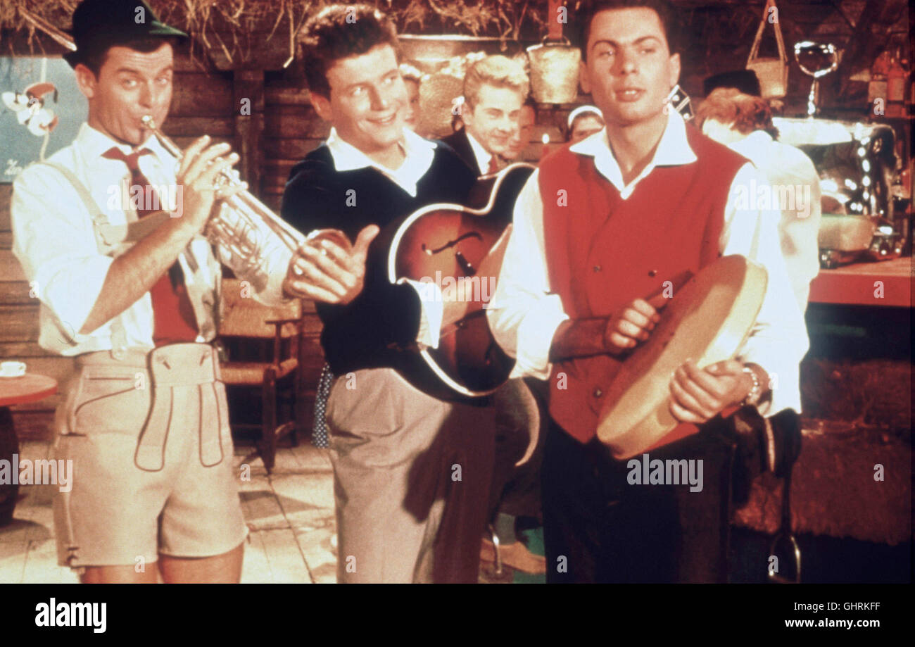 DIE LINDENWIRTIN VOM DONAUSTRAND Jimmy Stone (FRANK HOLMS) und seine Band spielena auf DIE LINDENWIRTIN VOM DONAUSTRAND Jimmy Stone (FRANK HOLMS) und seine Band spielena auf