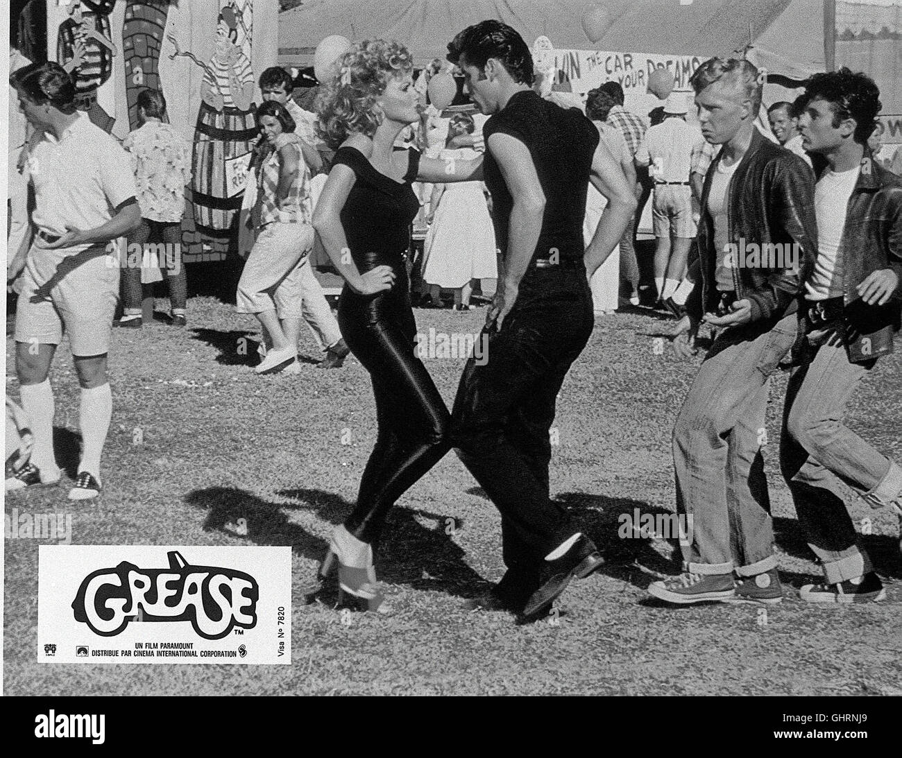 Grease movie Black and White Stock Photos & Images - Alamy
