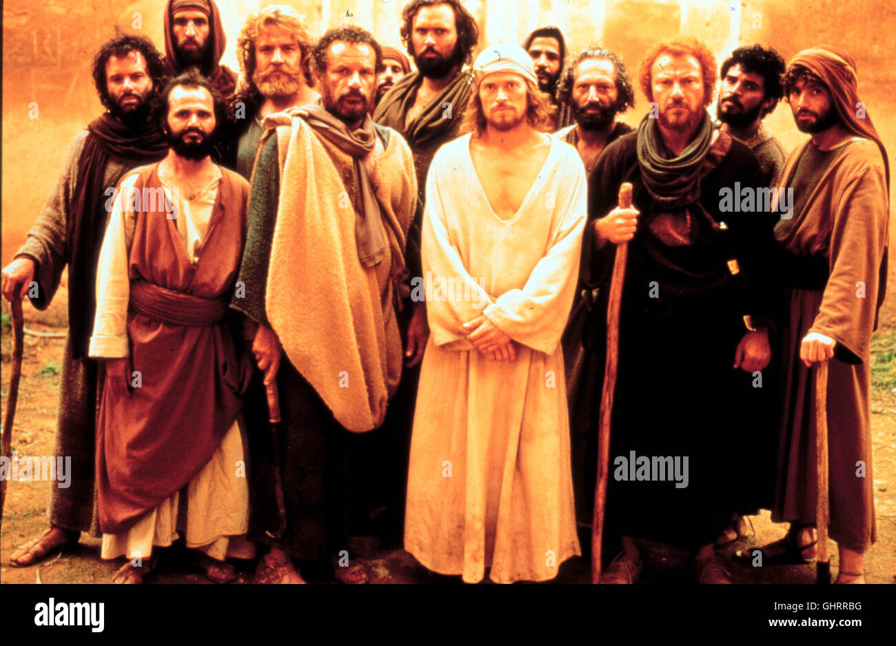 die letzte versuchung christie - WILLEM DAFOE - Jesus HARVEY KEITEL - Judas Regie: Martin Scorsese aka. The Last Temptation Of Christ Stock Photo