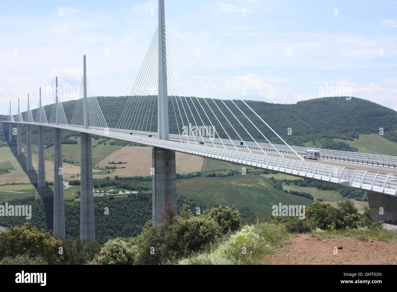 the-millau-viaduct-is-a-cable-stayed-bridge-that-spans-the-valley-of