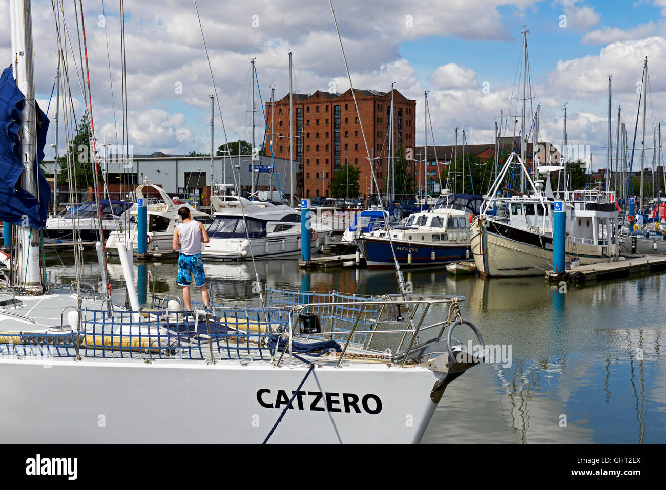 Catzero yacht hi-res stock photography and images - Alamy