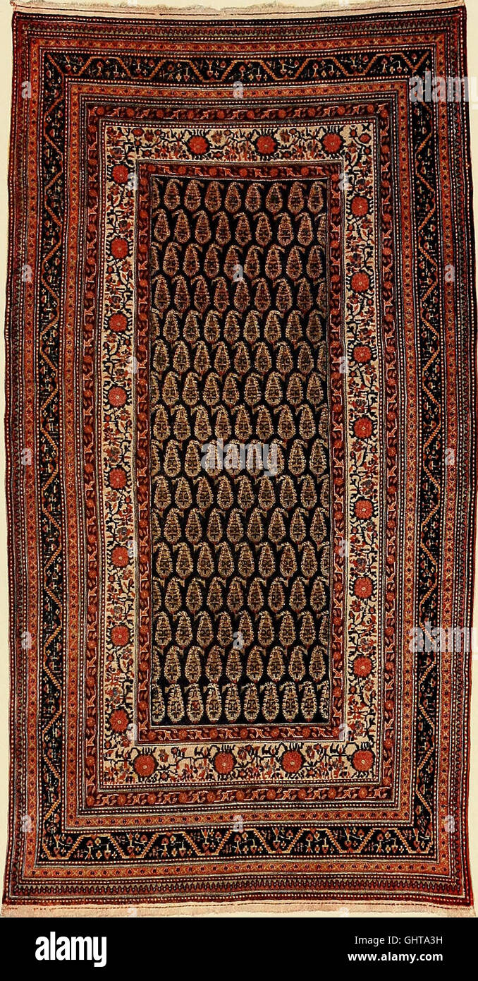 A 1910 catalog showcasing a variety of Oriental carpets, runners, and ...