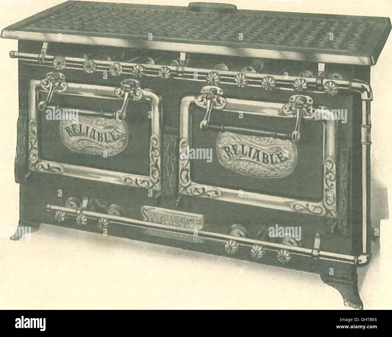 Reliable gas stoves and ranges (1905 Stock Photo Alamy