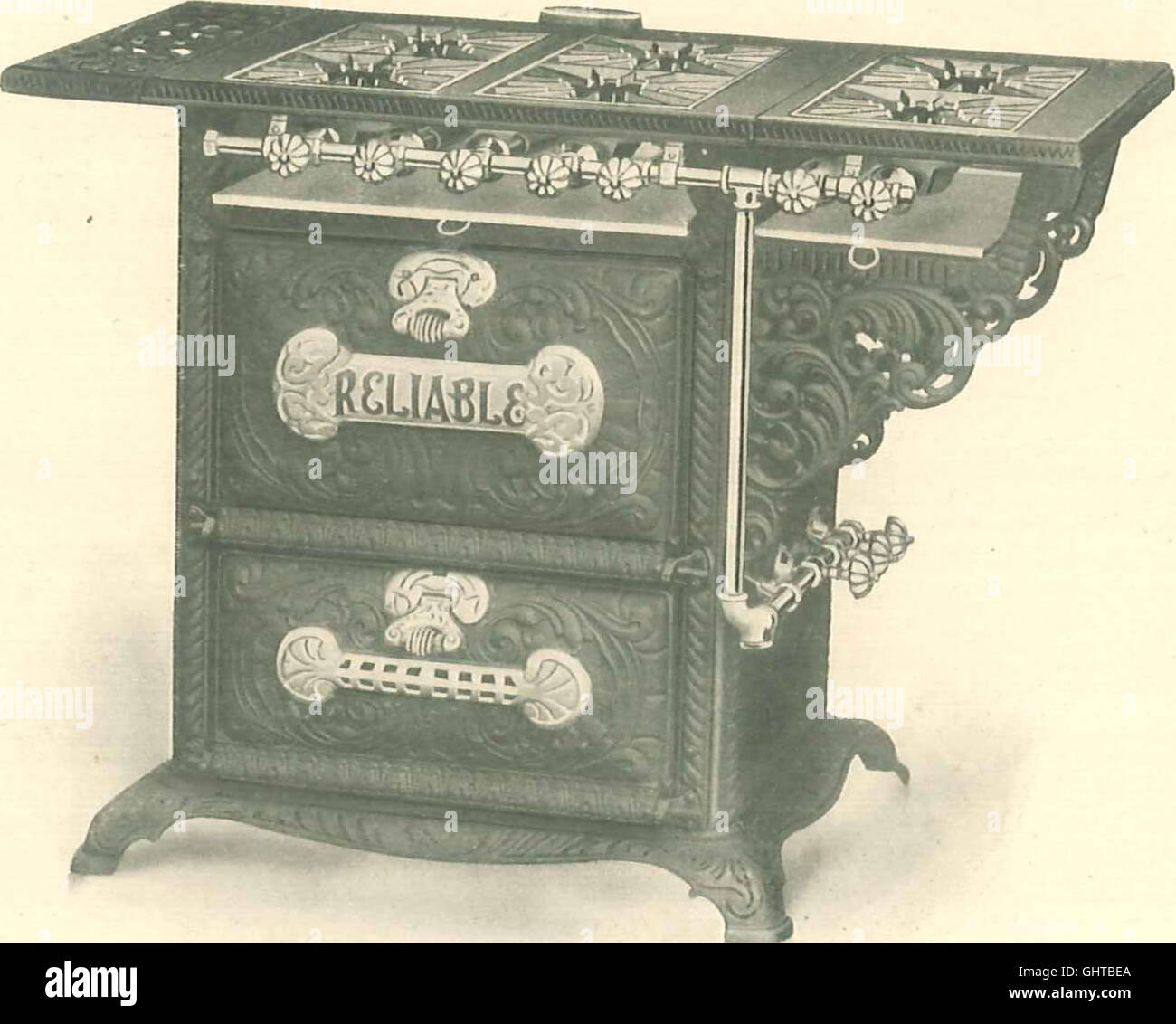 Reliable gas stoves and ranges (1905 Stock Photo Alamy