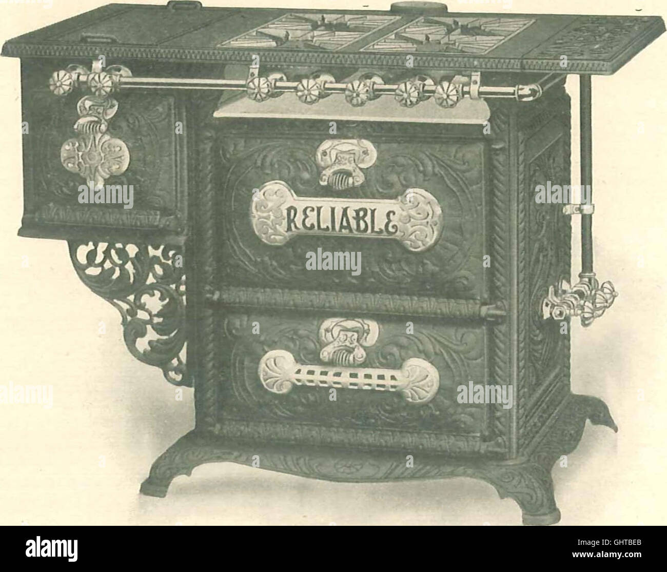 Reliable gas stoves and ranges (1905 Stock Photo Alamy