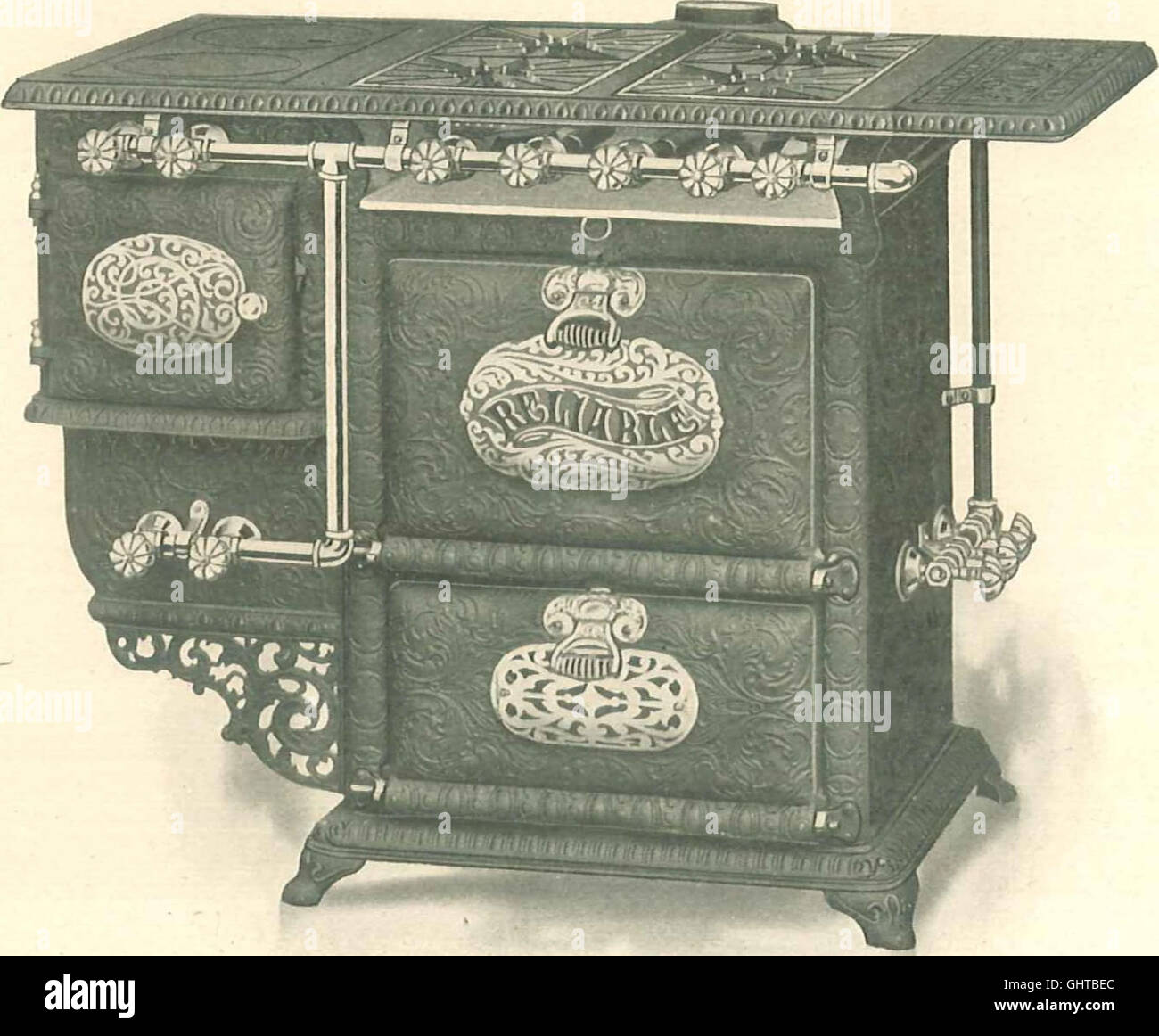 Reliable gas stoves and ranges (1905 Stock Photo Alamy