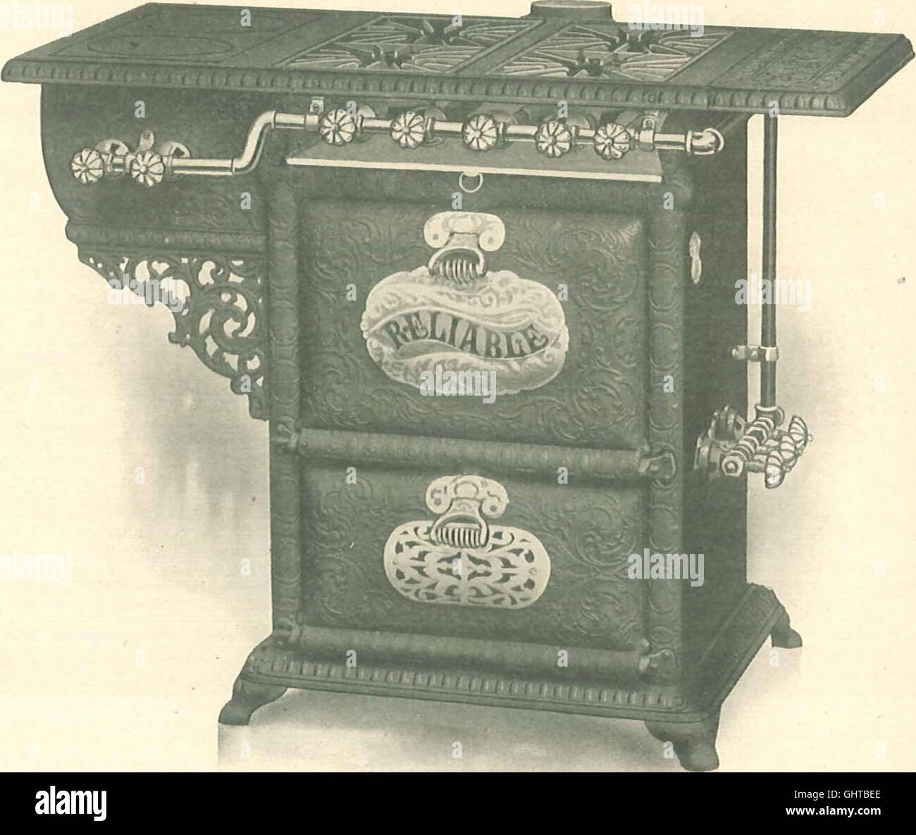 Reliable gas stoves and ranges (1905 Stock Photo Alamy