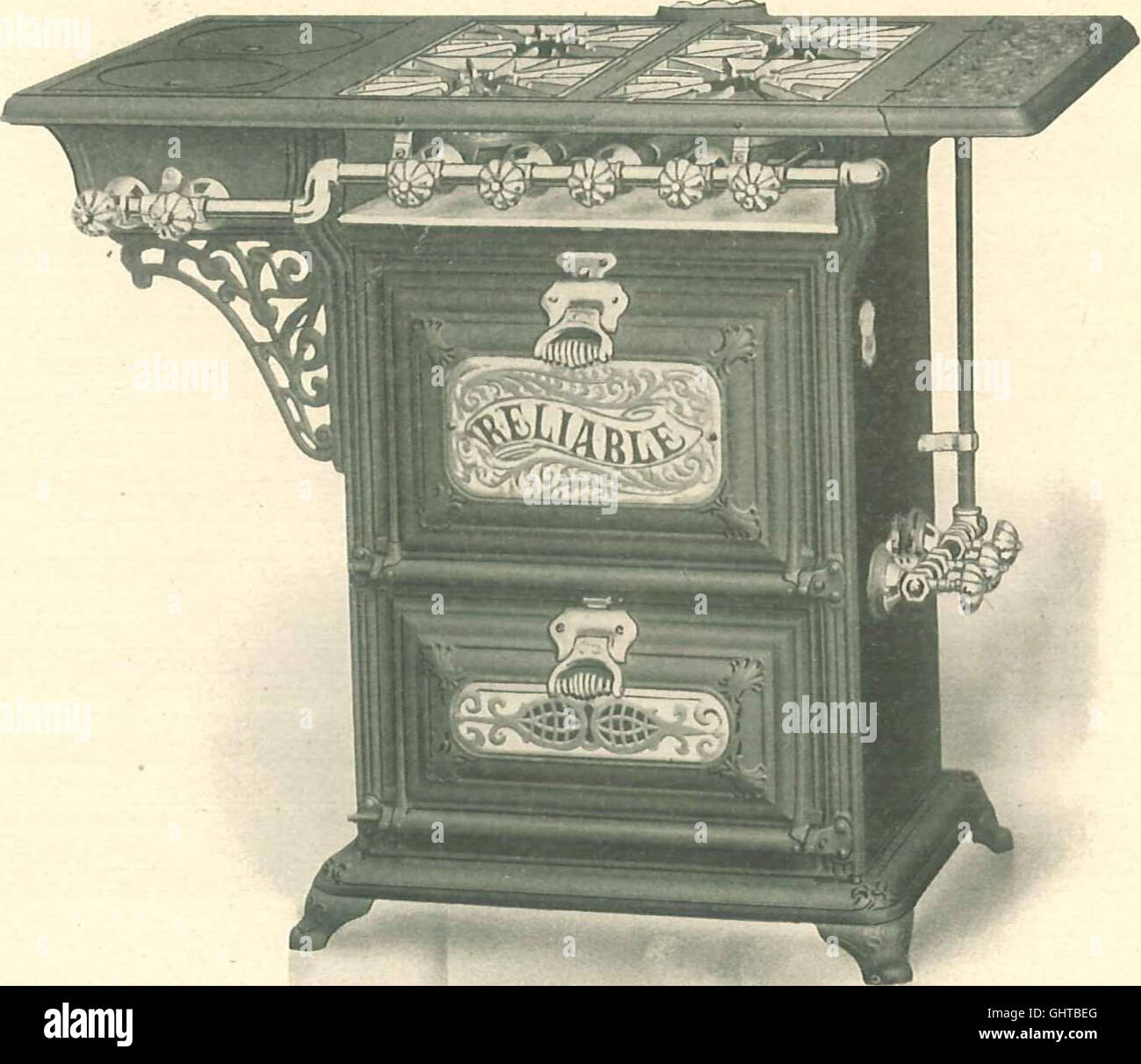 Reliable gas stoves and ranges (1905 Stock Photo Alamy