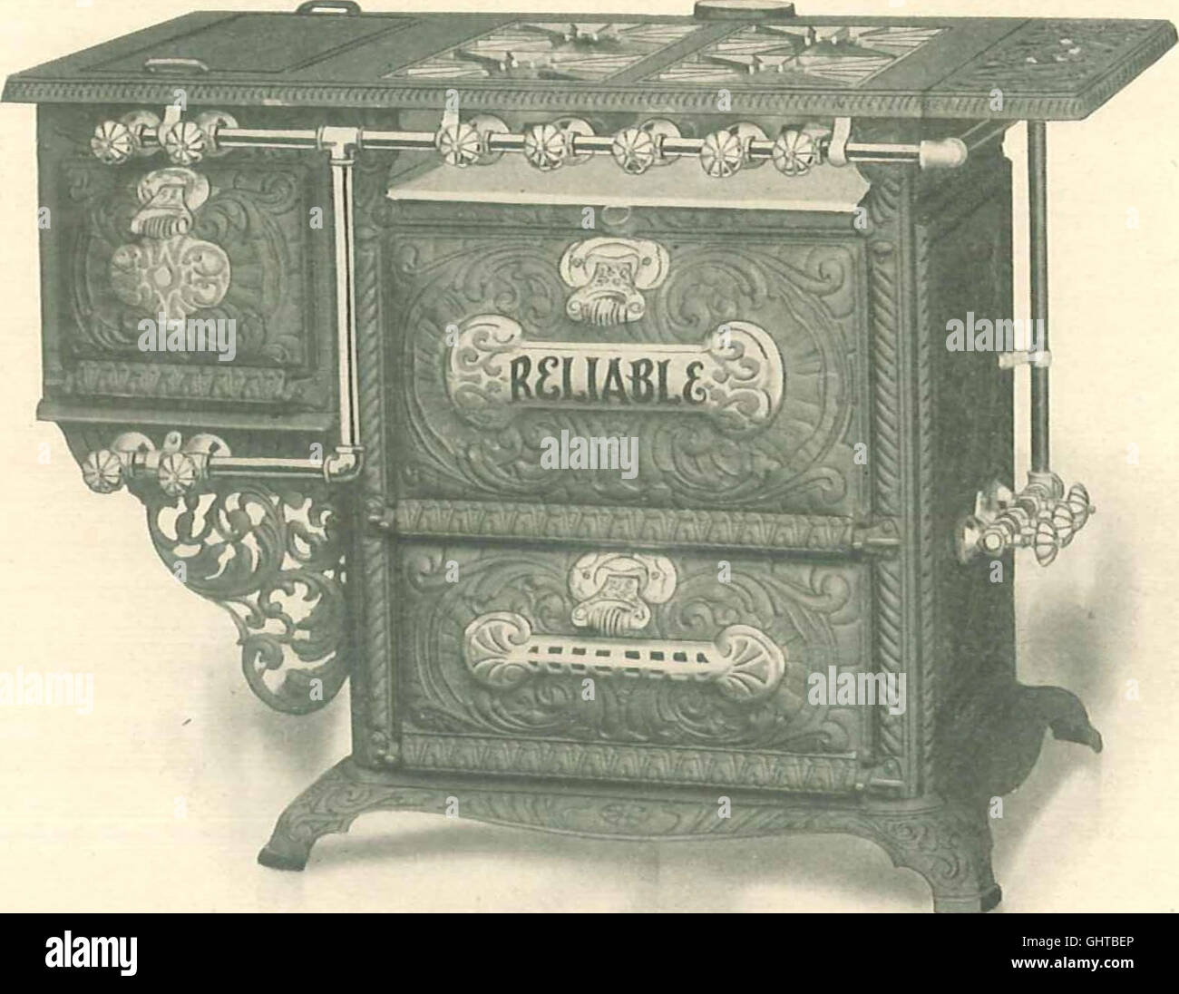 Reliable gas stoves and ranges (1905 Stock Photo Alamy