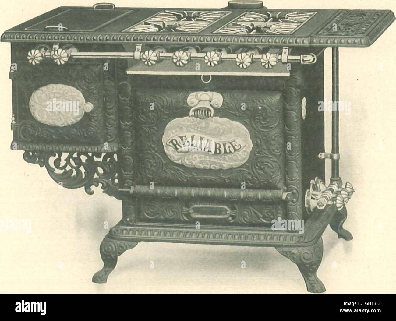 Reliable gas stoves and ranges (1905 Stock Photo Alamy