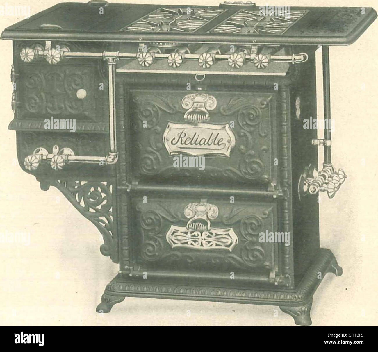 Reliable gas stoves and ranges (1905 Stock Photo Alamy