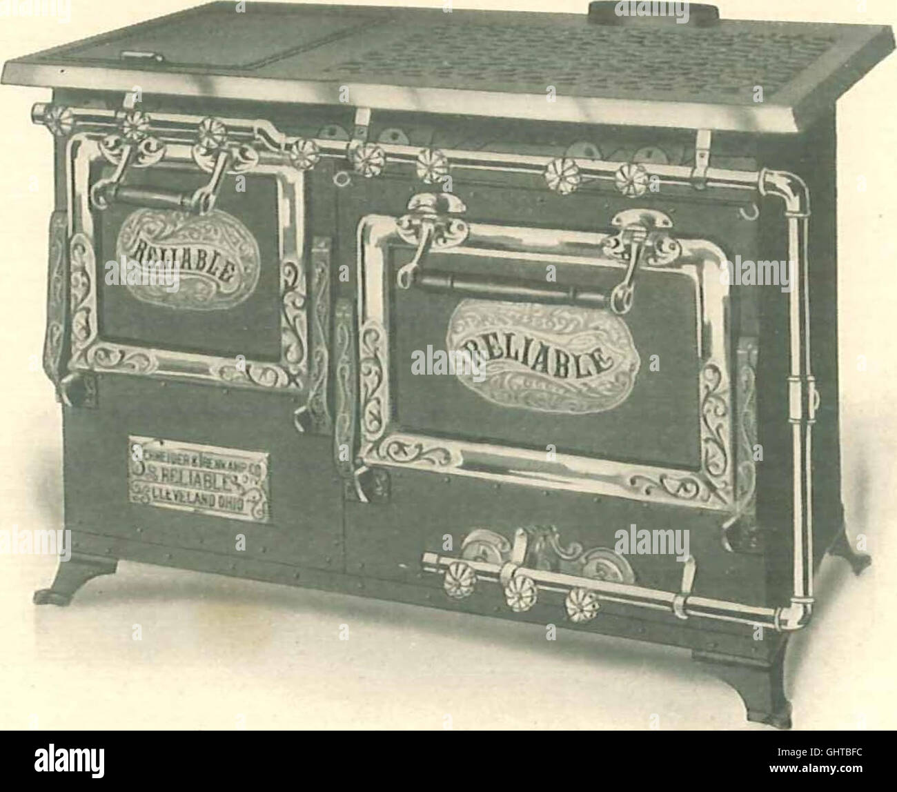 Reliable gas stoves and ranges (1905 Stock Photo Alamy