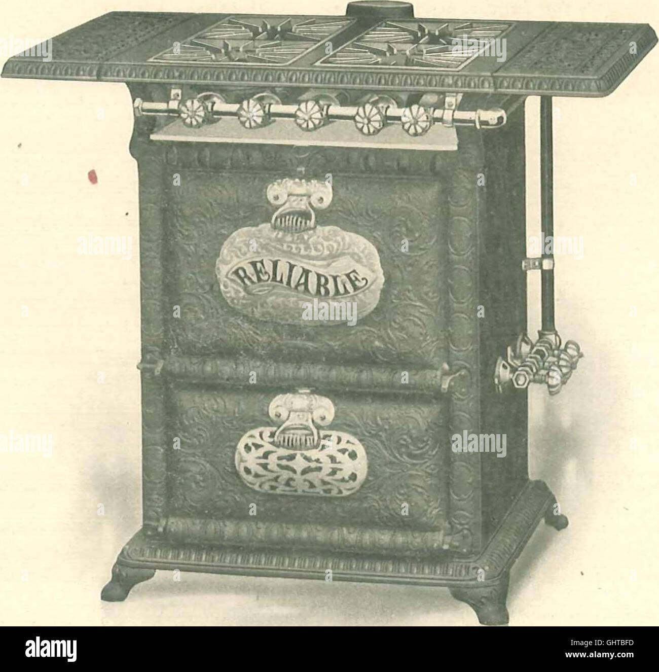 Reliable gas stoves and ranges (1905 Stock Photo Alamy