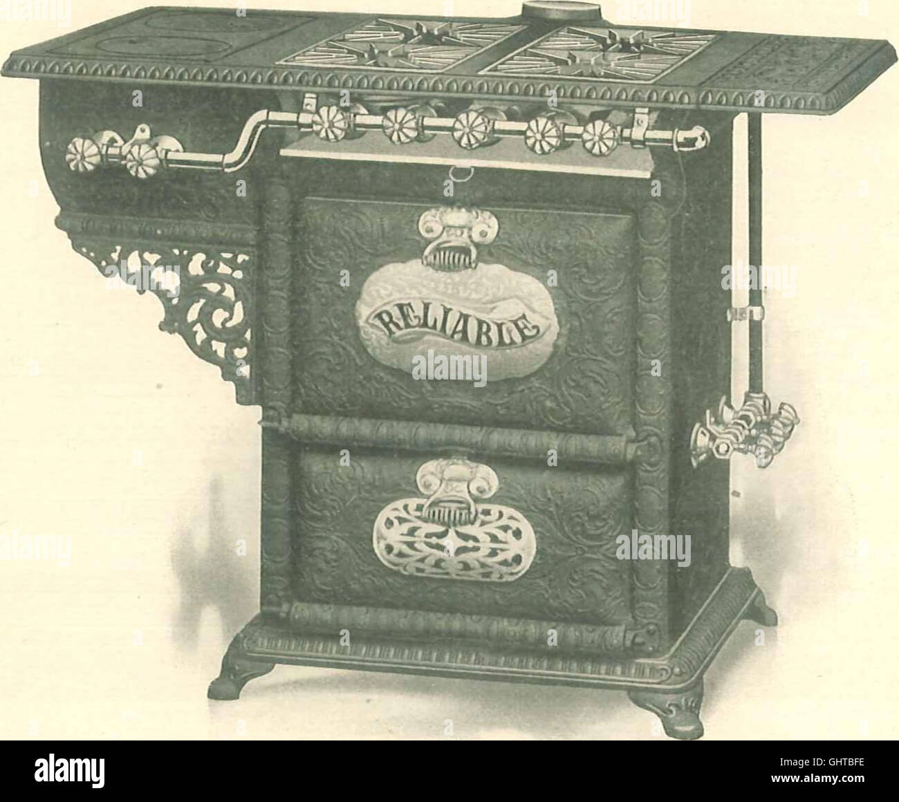 Reliable gas stoves and ranges (1905 Stock Photo Alamy