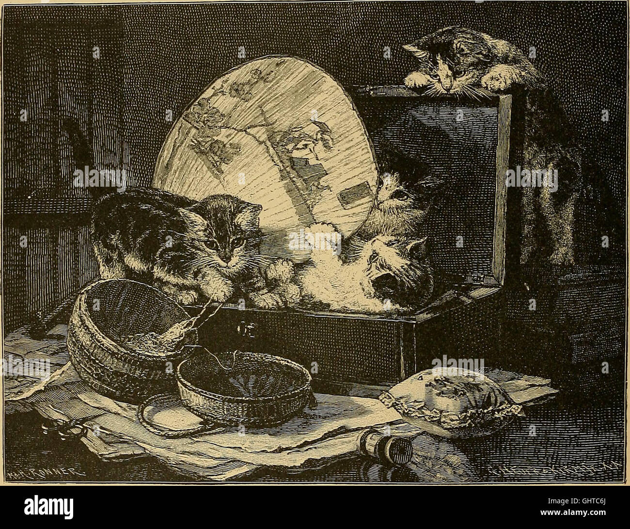 Art and artists of our time (1888 Stock Photo Alamy