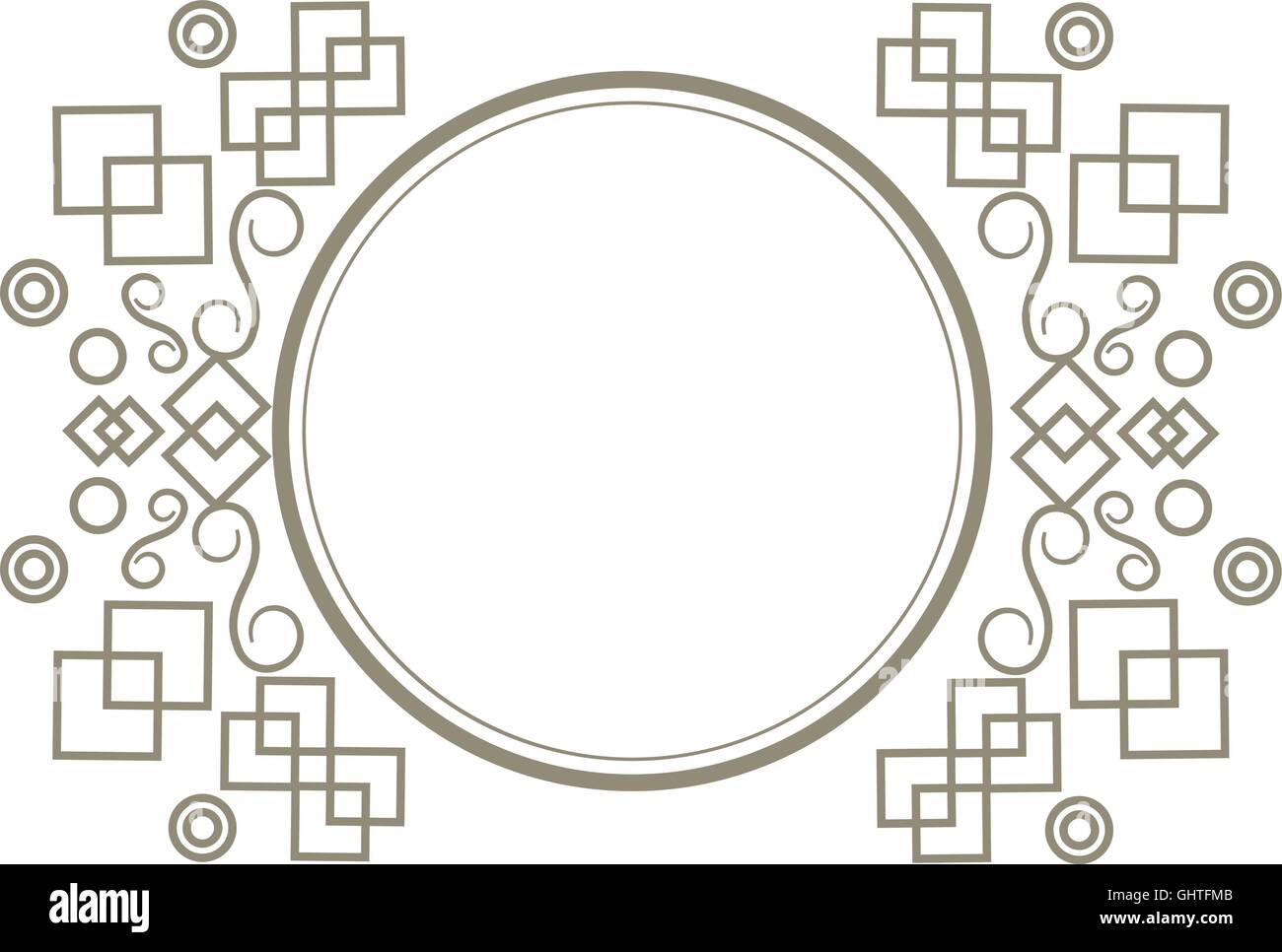 decorative vintage frame icon Stock Vector Image & Art - Alamy